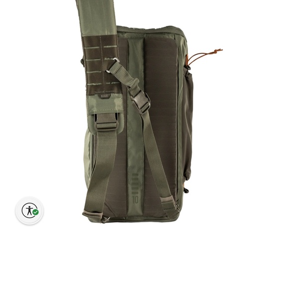 5.11 Tactical Black and Tan Men's Bag - Picture 10 of 11